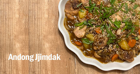 Andong Jjimdak: Estofado de pollo