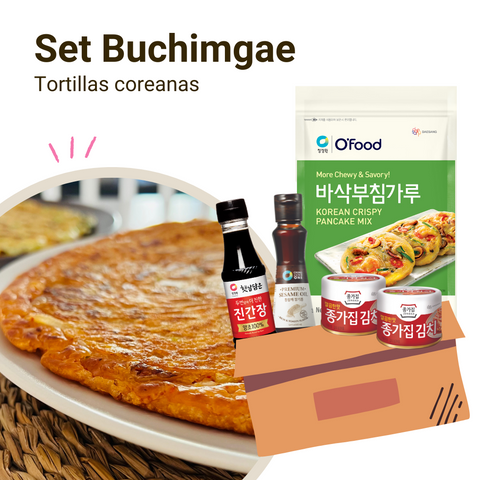 Set Buchimgae (Tortillas Coreanas) | Hanba