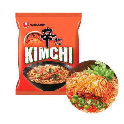 Ramen Shin sabor kimchi Nongshim 120g