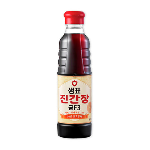 Salsa de soja (Jin ganjang) Sempio / 샘표 진간장 금500ml | Hanba
